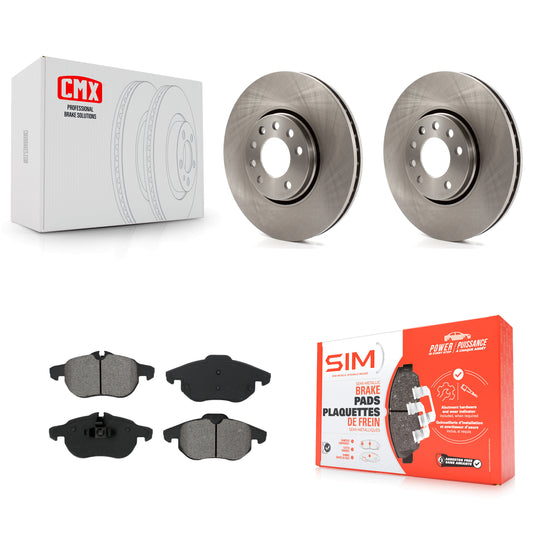 [Avant] Kit de Disque et plaquette (semi-métallique) de frein pour Saab 9-3 avec 302mm Diameter Rotor K8S-100454