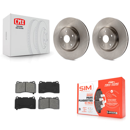 [Avant] Kit de Disque et plaquette (semi-métallique) de frein pour Subaru Impreza WRX STI K8S-100461