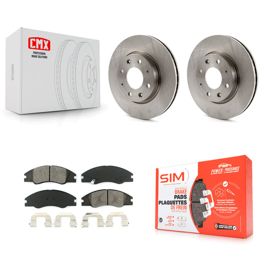 [Avant] Kit de Disque et plaquette (semi-métallique) de frein pour Kia Spectra Spectra5 K8S-100473