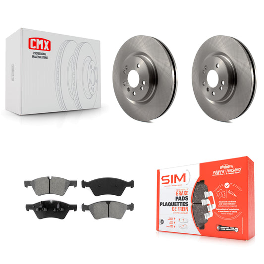 [Avant] Kit de Disque et plaquette (semi-métallique) de frein pour Mercedes-Benz ML350 R350 ML500 ML320 R500 R320 ML450 K8S-100480