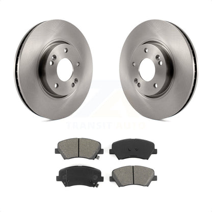 [Avant] Kit de Disque et plaquette (semi-métallique) de frein pour 2015 Hyundai Veloster Tech RE FLEX SE K8S-100491 par Transit Auto