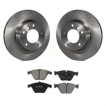 [Avant] Kit de Disque et plaquette (semi-métallique) de frein pour 2007 BMW 323i avec 312mm Diameter Rotor K8S-100504 par Transit Auto