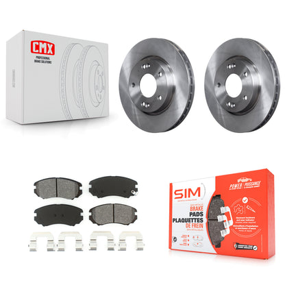 [Avant] Kit de Disque et plaquette (semi-métallique) de frein pour Hyundai Elantra K8S-100508