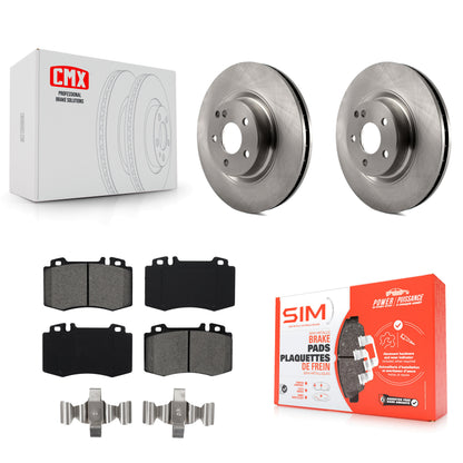 [Avant] Kit de Disque et plaquette (semi-métallique) de frein pour Mercedes-Benz CLS550 CLS500 E550 K8S-100521