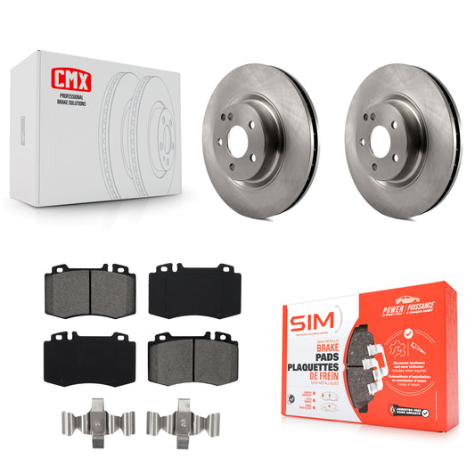[Avant] Kit de Disque et plaquette (semi-métallique) de frein pour Mercedes-Benz CLS550 CLS500 E550 K8S-100521