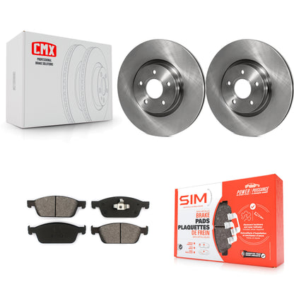[Avant] Kit de Disque et plaquette (semi-métallique) de frein pour Ford Escape Connect Lincoln MKC K8S-100523