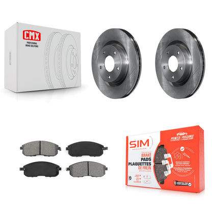 [Avant] Kit de Disque et plaquette (semi-métallique) de frein pour Nissan Altima K8S-100527