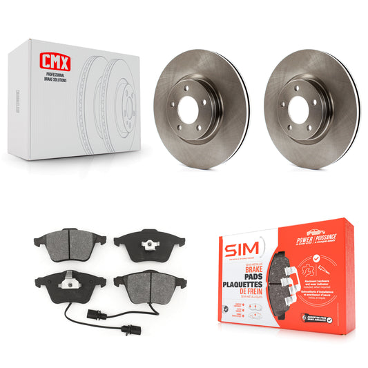 [Avant] Kit de Disque et plaquette (semi-métallique) de frein pour Mazda 3 K8S-100533