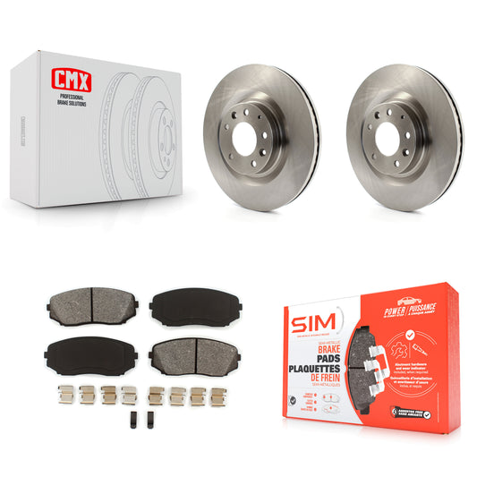 [Avant] Kit de Disque et plaquette (semi-métallique) de frein pour 2007-2015 Mazda CX-9 K8S-100535