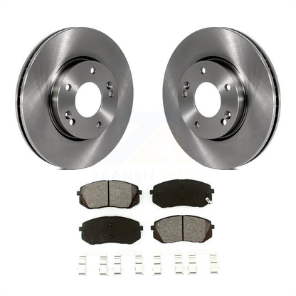 [Avant] Kit de Disque et plaquette (semi-métallique) de frein pour 2007-2009 Kia Rondo K8S-100540 par Transit Auto