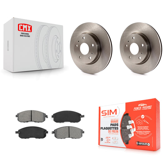 [Avant] Kit de Disque et plaquette (semi-métallique) de frein pour Suzuki SX4 Crossover K8S-100545