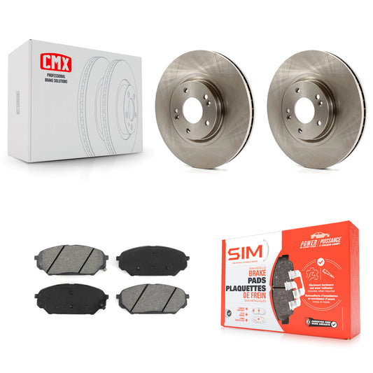 [Avant] Kit de Disque et plaquette (semi-métallique) de frein pour 2007-2012 Hyundai Veracruz K8S-100549