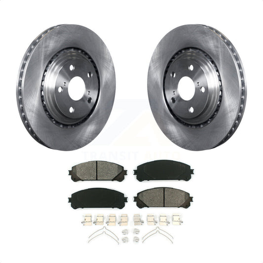 [Avant] Kit de Disque et plaquette (semi-métallique) de frein pour Toyota Highlander Sienna Lexus RX350 NX200t NX300 RX450h NX300h K8S-100550 par Transit Auto
