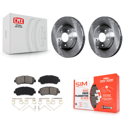 [Avant] Kit de Disque et plaquette (semi-métallique) de frein pour Nissan Rogue Select K8S-100551