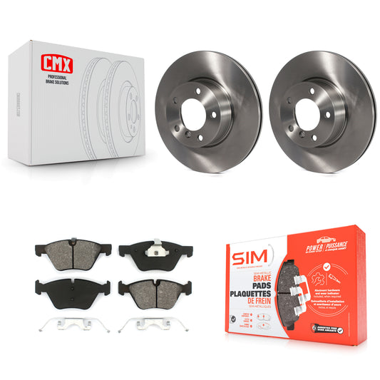 [Avant] Kit de Disque et plaquette (semi-métallique) de frein pour 2008 BMW 328xi To 08 07 K8S-100558