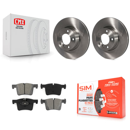 [Avant] Kit de Disque et plaquette (semi-métallique) de frein pour BMW 328i xDrive 320i 330i 428i 430i Gran Coupe GT 328d 228i 230i K8S-100559
