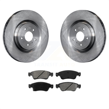 [Avant] Kit de Disque et plaquette (semi-métallique) de frein pour 2014 INFINITI Q60 Sport sans Package K8S-100563 par Transit Auto