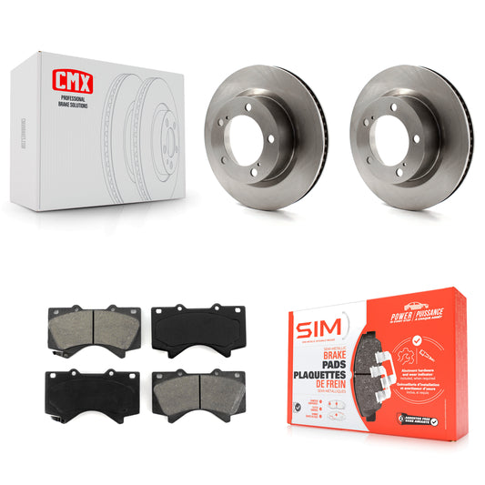 [Avant] Kit de Disque et plaquette (semi-métallique) de frein pour Toyota Land Cruiser Lexus LX570 K8S-100569
