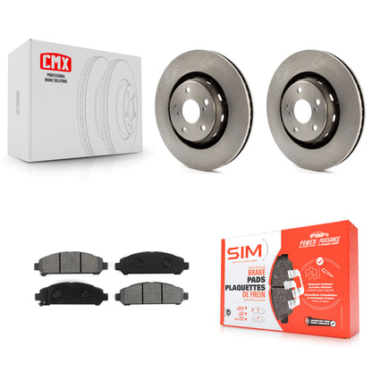 [Avant] Kit de Disque et plaquette (semi-métallique) de frein pour 2009-2016 Toyota Venza K8S-100579