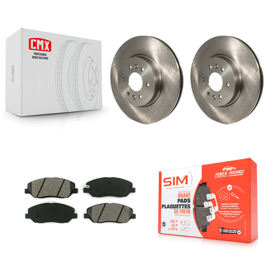 [Avant] Kit de Disque et plaquette (semi-métallique) de frein pour 2009-2011 Kia Borrego K8S-100580