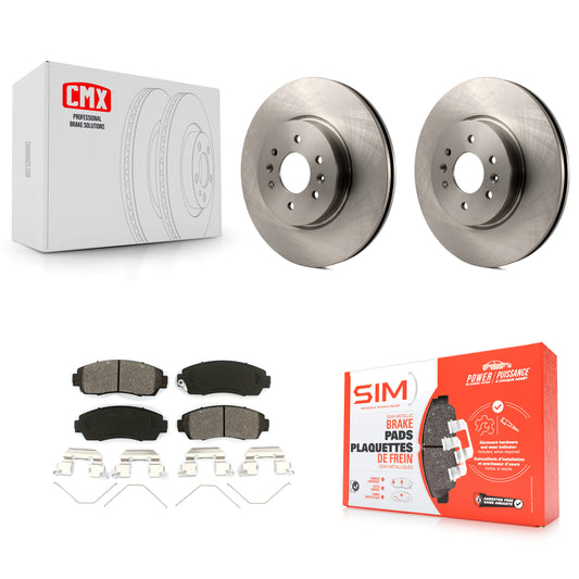 [Avant] Kit de Disque et plaquette (semi-métallique) de frein pour 2011-2014 Honda Odyssey K8S-100581