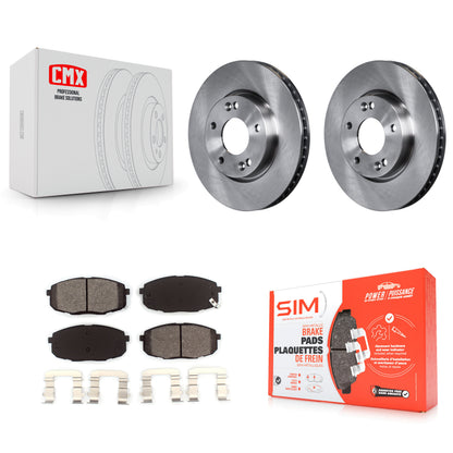 [Avant] Kit de Disque et plaquette (semi-métallique) de frein pour Kia Forte Koup Forte5 K8S-100585