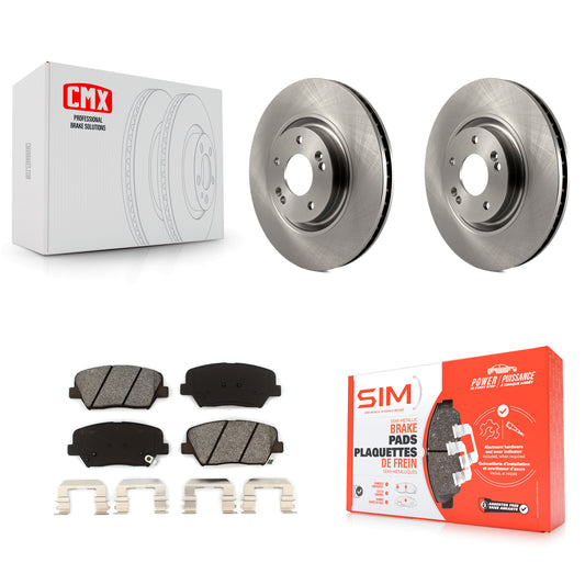 [Avant] Kit de Disque et plaquette (semi-métallique) de frein pour 2012-2017 Hyundai Azera K8S-100609