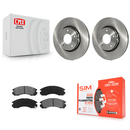[Avant] Kit de Disque et plaquette (semi-métallique) de frein pour Mitsubishi Lancer K8S-100613