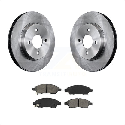 [Avant] Kit de Disque et plaquette (semi-métallique) de frein pour Nissan Versa Note Micra K8S-100627 par Transit Auto