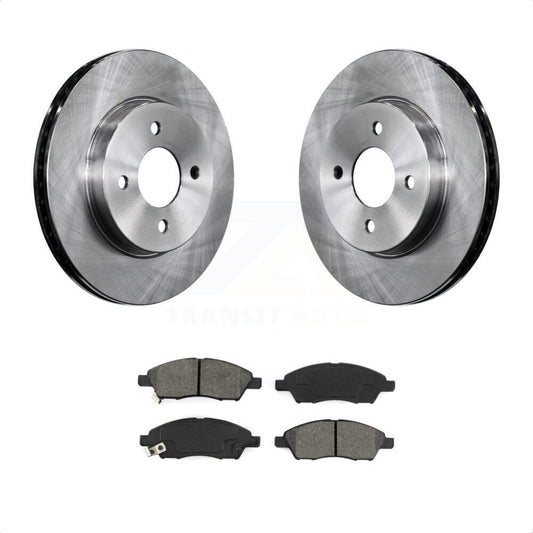 [Avant] Kit de Disque et plaquette (semi-métallique) de frein pour Nissan Versa Note Micra K8S-100627 par Transit Auto