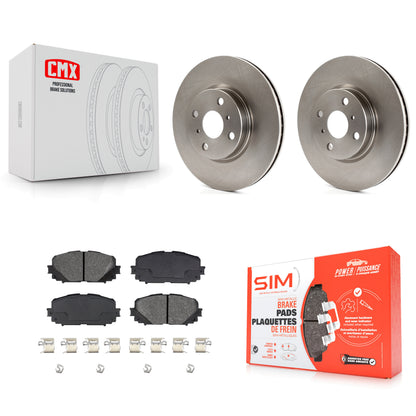 [Avant] Kit de Disque et plaquette (semi-métallique) de frein pour Toyota Yaris K8S-100628