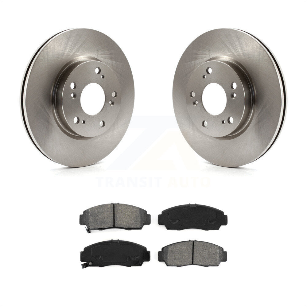 [Avant] Kit de Disque et plaquette (semi-métallique) de frein pour Honda Civic K8S-100630 par Transit Auto
