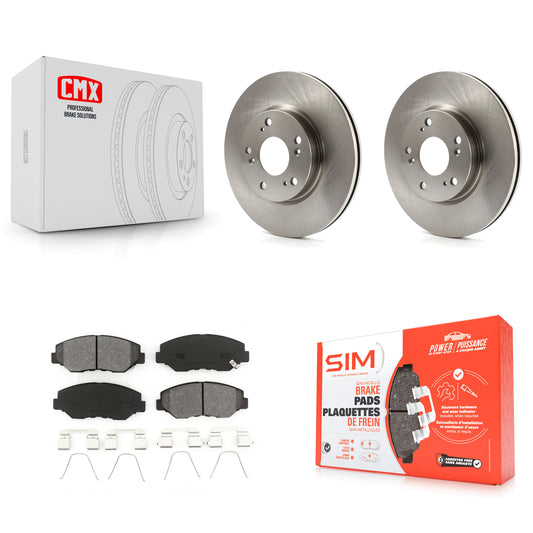 [Avant] Kit de Disque et plaquette (semi-métallique) de frein pour 2013 Acura ILX 2.0L K8S-100631