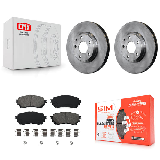 [Avant] Kit de Disque et plaquette (semi-métallique) de frein pour Mazda 6 K8S-100636
