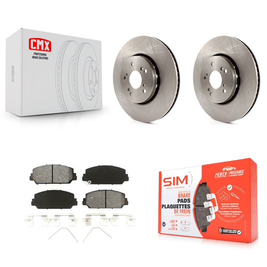 [Avant] Kit de Disque et plaquette (semi-métallique) de frein pour Acura RDX ILX K8S-100637
