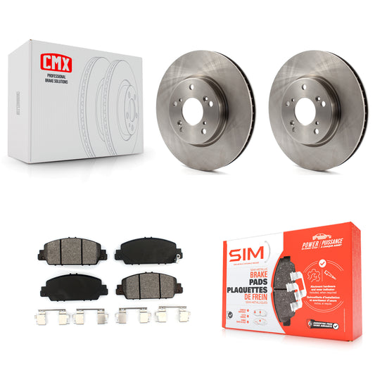 [Avant] Kit de Disque et plaquette (semi-métallique) de frein pour Honda Accord K8S-100638