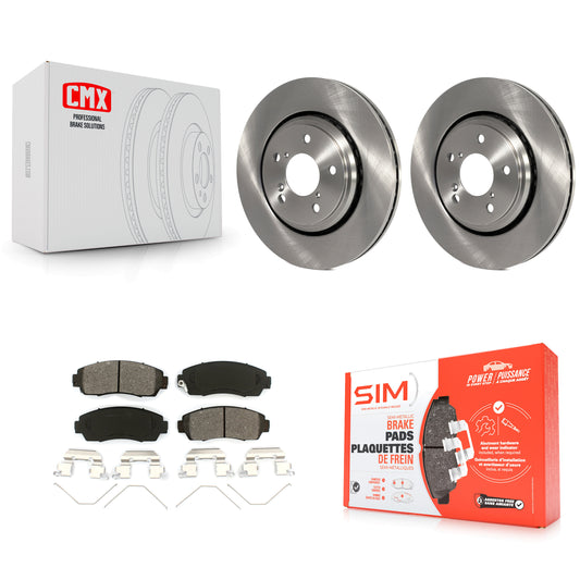[Avant] Kit de Disque et plaquette (semi-métallique) de frein pour Honda Odyssey Passport K8S-100642