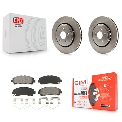 [Avant] Kit de Disque et plaquette (semi-métallique) de frein pour 2015-2020 Acura TLX K8S-100646