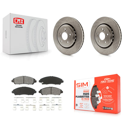 [Avant] Kit de Disque et plaquette (semi-métallique) de frein pour 2014-2016 Acura MDX K8S-100647
