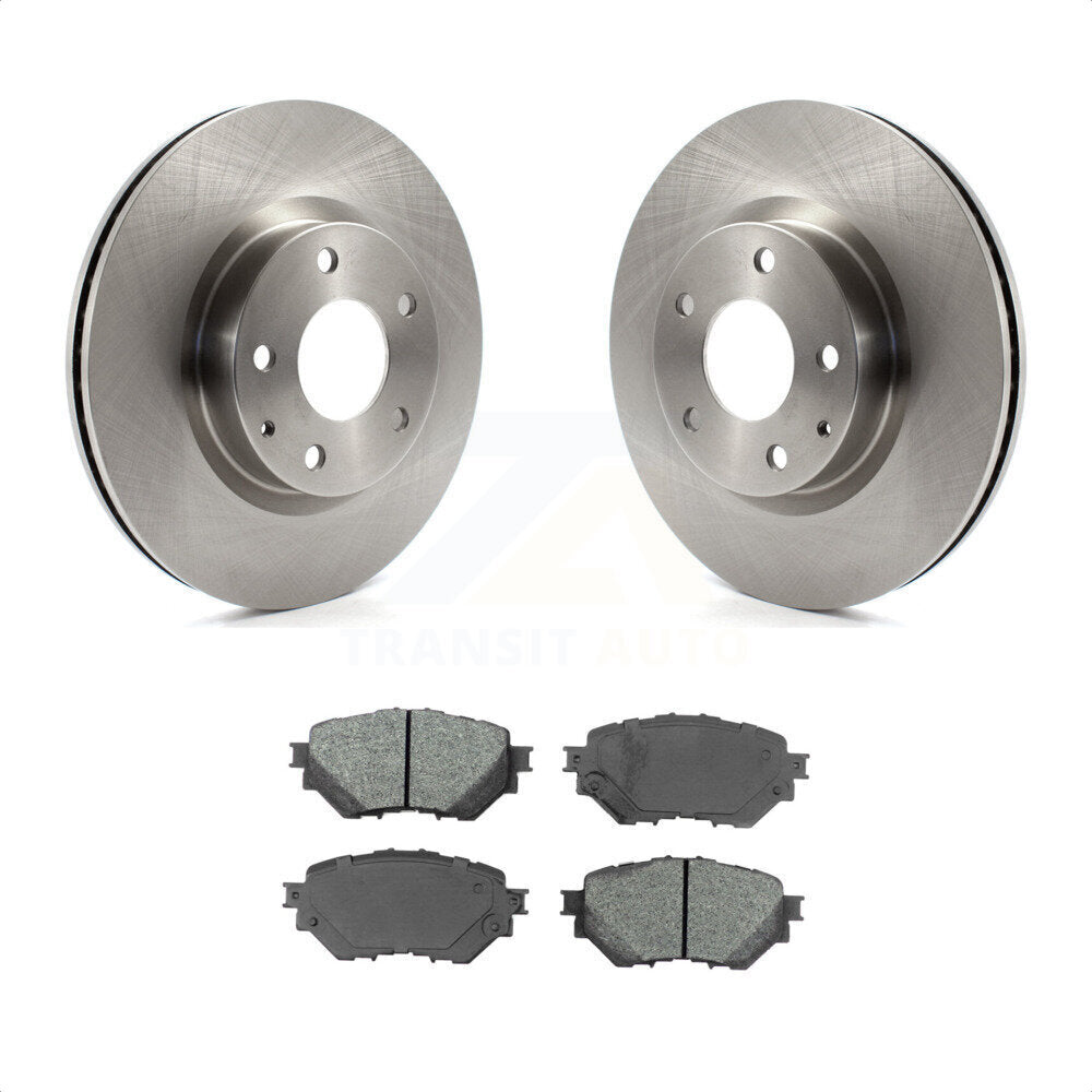 [Avant] Kit de Disque et plaquette (semi-métallique) de frein pour Mazda 3 Sport Vehicles Manufactured In Mexico 2.5L K8S-100652 par Transit Auto