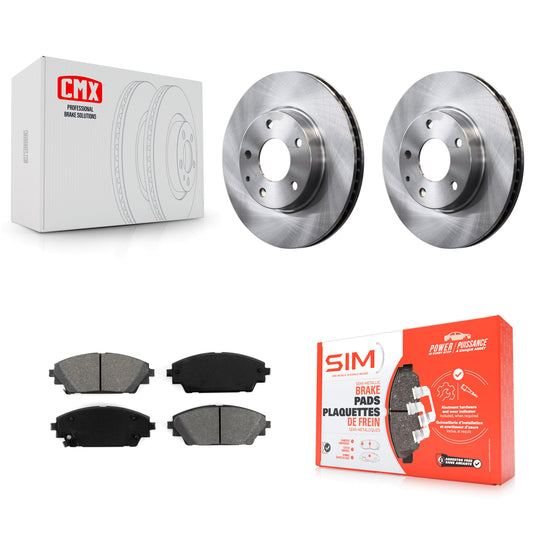 [Avant] Kit de Disque et plaquette (semi-métallique) de frein pour 2016-2021 Mazda CX-3 FWD K8S-100654