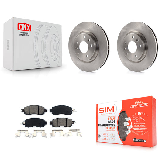 [Avant] Kit de Disque et plaquette (semi-métallique) de frein pour Nissan LEAF K8S-100658