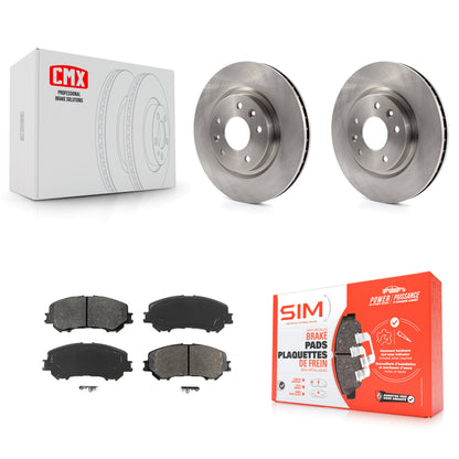 [Avant] Kit de Disque et plaquette (semi-métallique) de frein pour Nissan Rogue Sport Qashqai K8S-100659