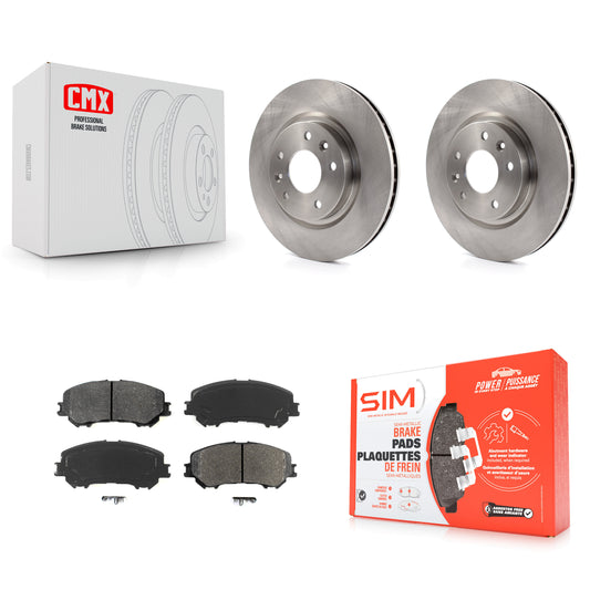 [Avant] Kit de Disque et plaquette (semi-métallique) de frein pour Nissan Rogue Sport Qashqai K8S-100659