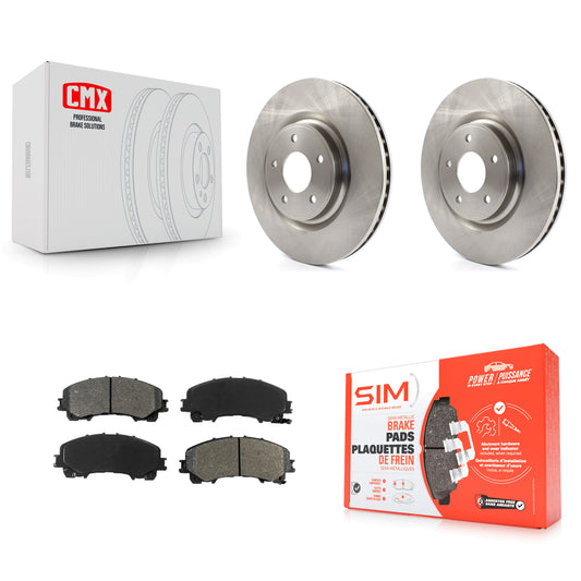[Avant] Kit de Disque et plaquette (semi-métallique) de frein pour Nissan Rogue K8S-100660