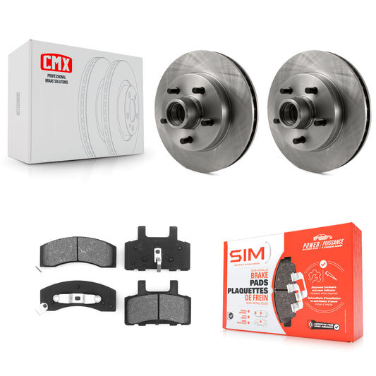 [Avant] Kit de Disque et plaquette (semi-métallique) de frein pour Chevrolet Tahoe C1500 Suburban K8S-100683