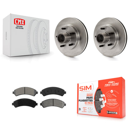 [Avant] Kit de Disque et plaquette (semi-métallique) de frein pour 2000 Chevrolet Blazer RWD K8S-100688