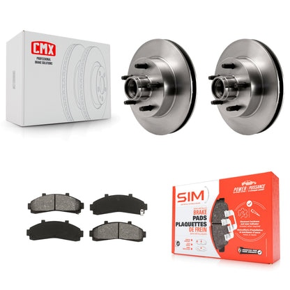 [Avant] Kit de Disque et plaquette (semi-métallique) de frein pour Ford Ranger Mazda B2500 B2300 B3000 B4000 K8S-100705