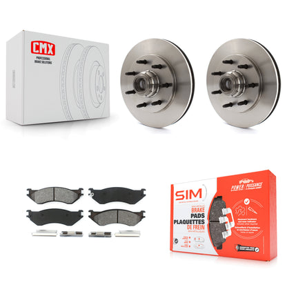[Avant] Kit de Disque et plaquette (semi-métallique) de frein pour Ford F-150 F-250 HD Heritage K8S-100709