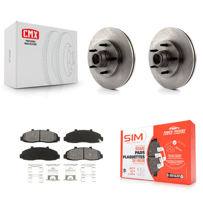 [Avant] Kit de Disque et plaquette (semi-métallique) de frein pour Ford F-150 K8S-100715